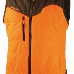 Gilet Chaud R&eacute;versible Somlys 417 Multi hunt Orange Marron