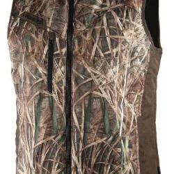 Gilet Chaud Réversible Somlys 417W Multi hunt Roseau Marron