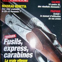 REVUE "ARMES DE CHASSE" EDITIONS LARIVIERE N°31 octobre-novembre-décembre-2008- 114 pages - 27x30 cm