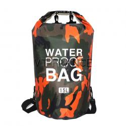 Sac Etanche Waterproof Plage Sport Voyage, Modele: 15L