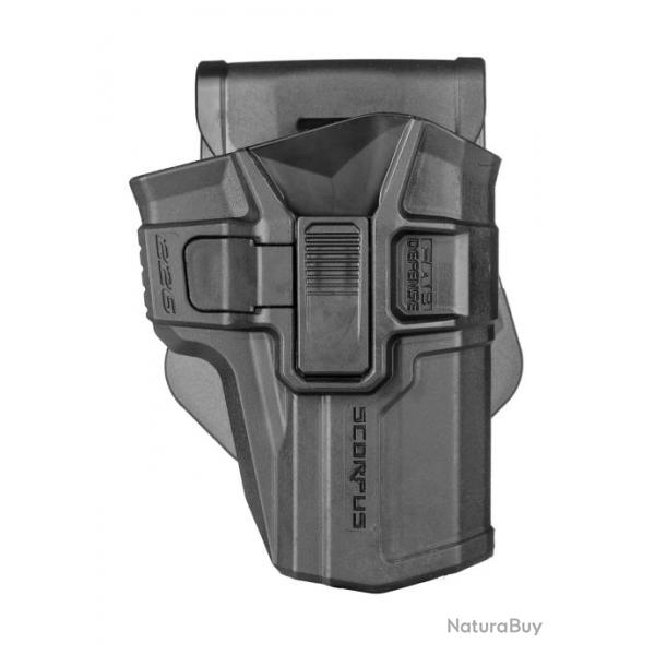 Holster Fab Defense scorpus M1 - rtention niveau 2 - pour Sig Sauer p226 - droitier - Noir