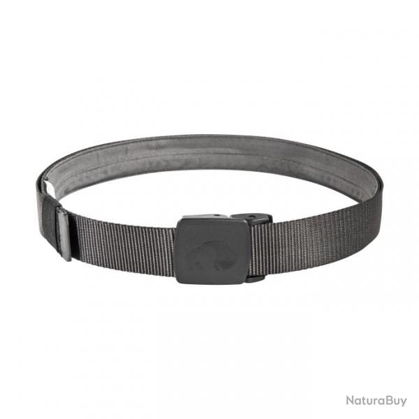 Travel waistbelt - Ceinture Tatonka avec poche zippe intrieure - 30mm - Gris titane