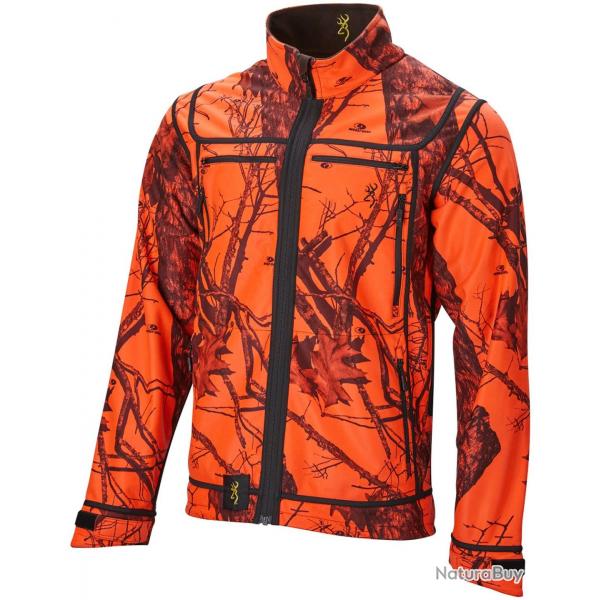 Veste rversible Ultimate Activ brun moblaze Couleur Camo orange blaze Brun