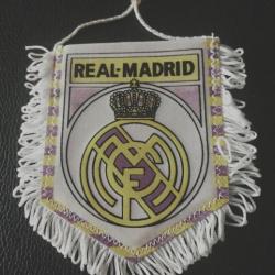 Football Fanion du Real Madrid année 80