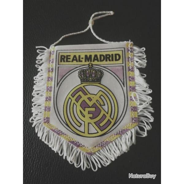 Football Fanion du Real Madrid anne 80