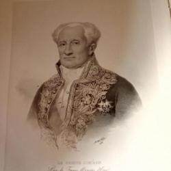 Comte Joseph Jérôme Siméon. Pair de France par Mauraisse. Lithographie XIXe