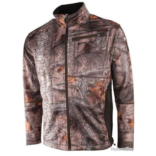 Veste De Chasse Polaire Somlys 422 Polarsan Camo 3DX - XL