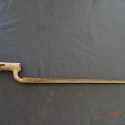 Baïonnette Anglaise pour le Brown Bess India Pattern