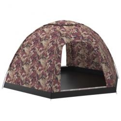 Tente Pour 6 Personnes Camouflage Camping Chasse Pêche Randonnée