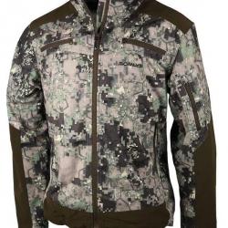 Veste De Chasse Stretch Somlys 444 Corsica Digital Vert