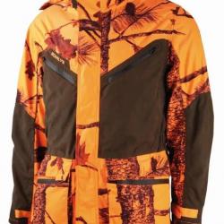 Veste De Chasse Polyvalente Somlys 475 Multi hunt Camo Orange