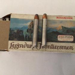 1 boîte de balle winchester légendary frontiersmen calibre 38-55