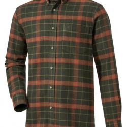 Chemise en flanelle Darko (Couleur: Vert foncé, Taille: L)