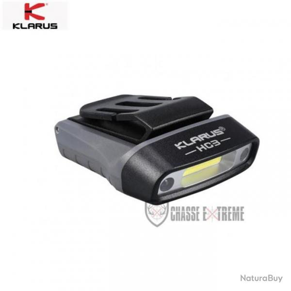 Lampe Frontale KLARUS Rechargeable HC3 - 100 Lumens