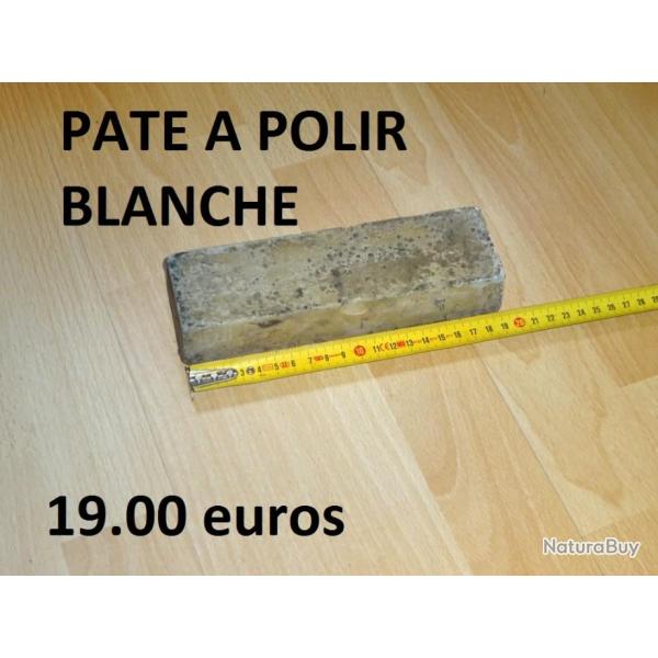 bloc de pate  polir blanche 190 x 54 x 38 mm - VENDU PAR JEPERCUTE (D22E500)