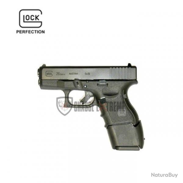 Extension de Poigne X-GRIP pour Glock 26 / 27 (Chargeur Glock 17/22)