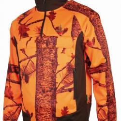 Sweat Polaire Treeland Polarsan Camo Orange