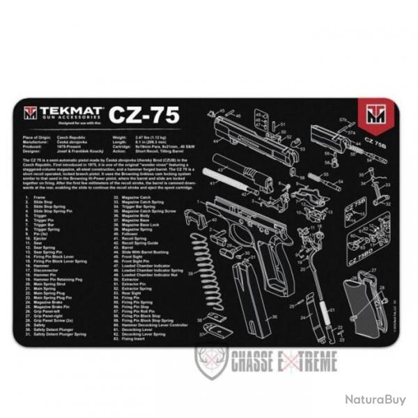 Tapis de Dmontage TEKMAT pour CZ75 27.9x43 cm
