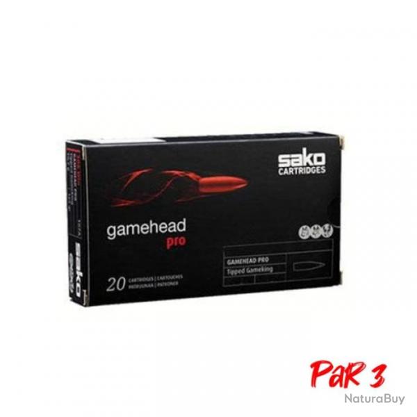 Balles Sako GameHead Soft Point - Cal. 7 RM - 7 RM / Par 3