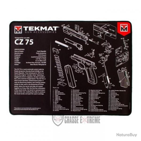 Tapis de Dmontage TEKMAT Ultra pour Pistolet Cz-75