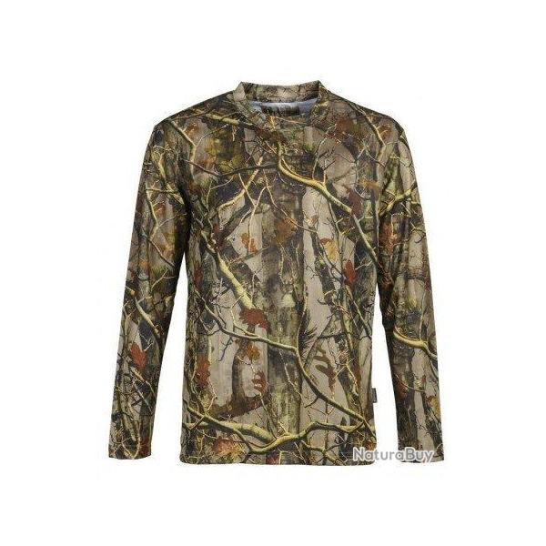 Tee-shirt manches longues GhostCamo Forest EVO Percussion-4XL