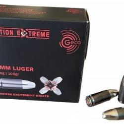 Geco 9mm Luger Action Extreme 108grs - (x20)