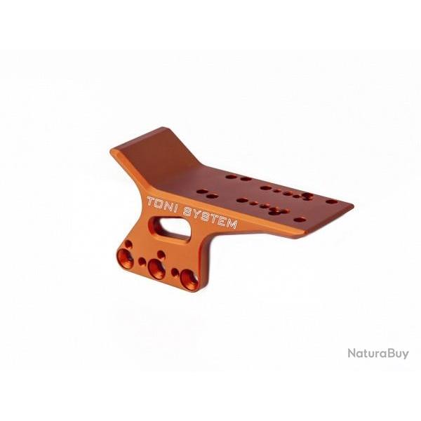 Fixation latrale pour C-More pour CZ Tactical Sport - TONI SYSTEM - Orange