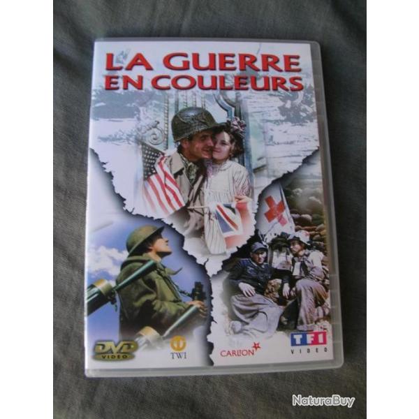 WW2 DVD REPORTAGE SUR LA SECONDE GUERRE MONDIALE " LA GUERRE EN COULEUR " 3H00 ENVIRON