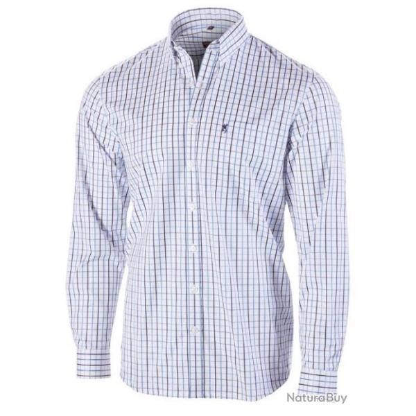 Chemise  manches longues James bleue BROWNING
