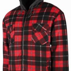 Chemise Polaire Treeland Sherpa Rouge