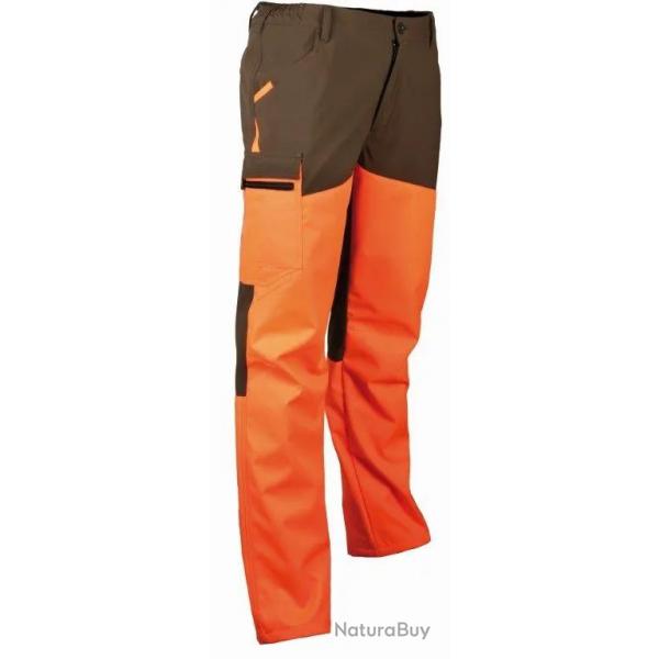 Pantalon De Chasse Anti ronce Treeland Resist Orange