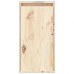 Armoire murale 30x30x60 cm Bois de pin massif 813485