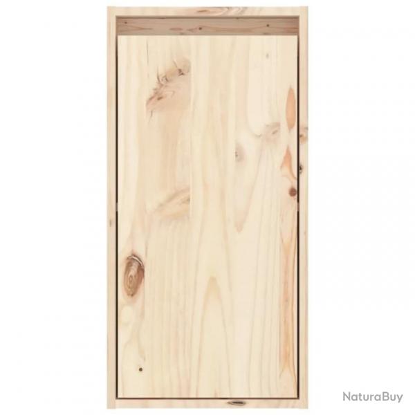 Armoire murale 30x30x60 cm Bois de pin massif 813485