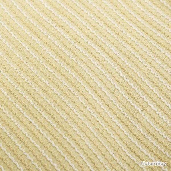 Voile d'ombrage 160 g/m Beige 2,5x3,5 m PEHD 311123