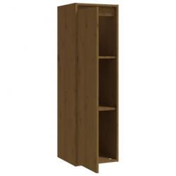 Armoire murale Marron miel 30x30x100 cm Bois de pin massif