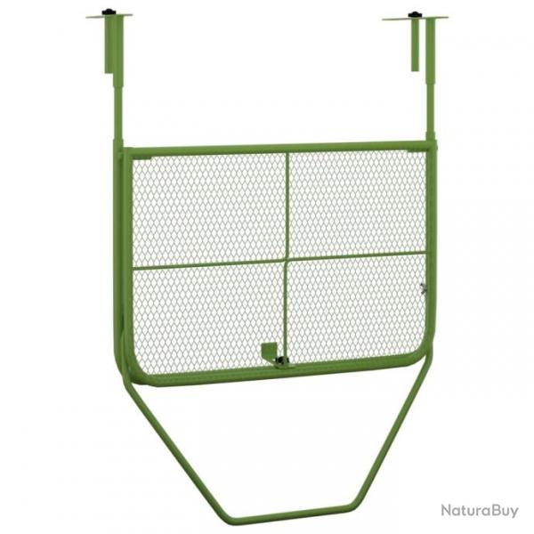 Table de balcon Vert 60x40 cm Acier 340918