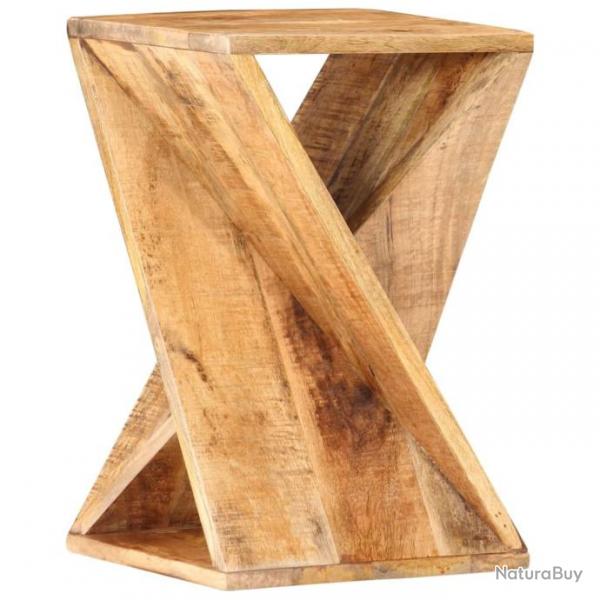 Table d'appoint 35x35x55 cm Bois de manguier massif