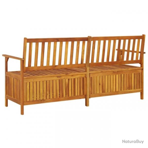 Banc de rangement 170 cm Bois d'acacia solide 316744