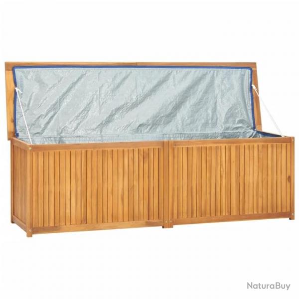 Bote de jardin 175x50x53 cm Bois massif de teck 318734