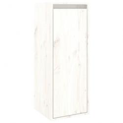 Armoires murales 2 pcs Blanc 30x30x80 cm Bois de pin massif 813498