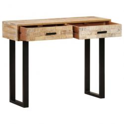 Table console 100x30x75 cm Bois de manguier massif 320823