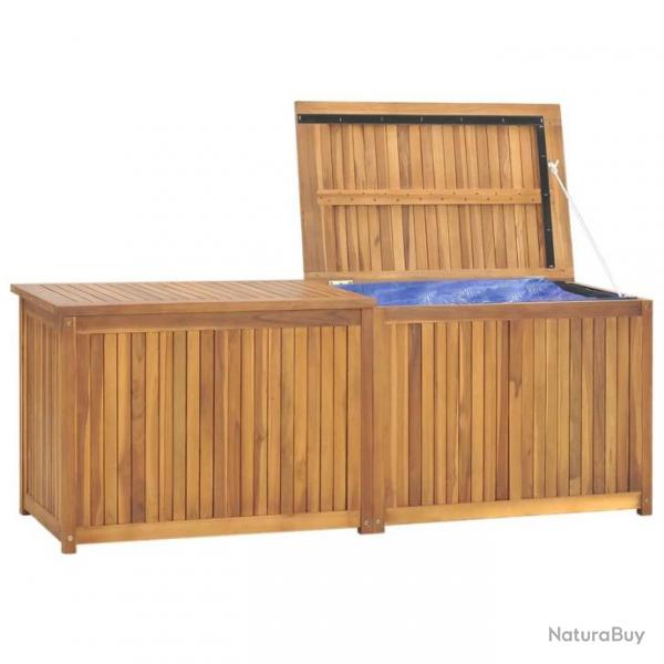 Bote de jardin 150x50x53 cm Bois massif de teck 318733