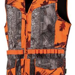 Gilet De Chasse Treeland Camo Orange