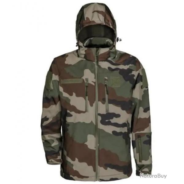 Softshell Homme Percussion Camo