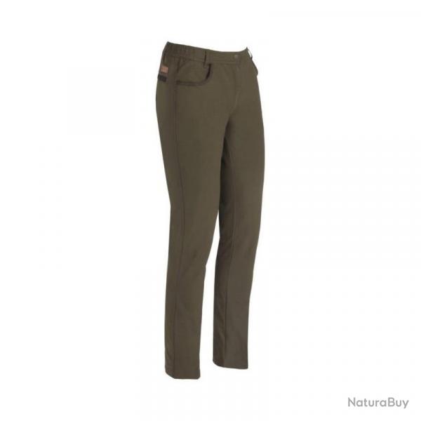 Pantalon Femme Percussion Hyperstrech Savane - Kaki 42