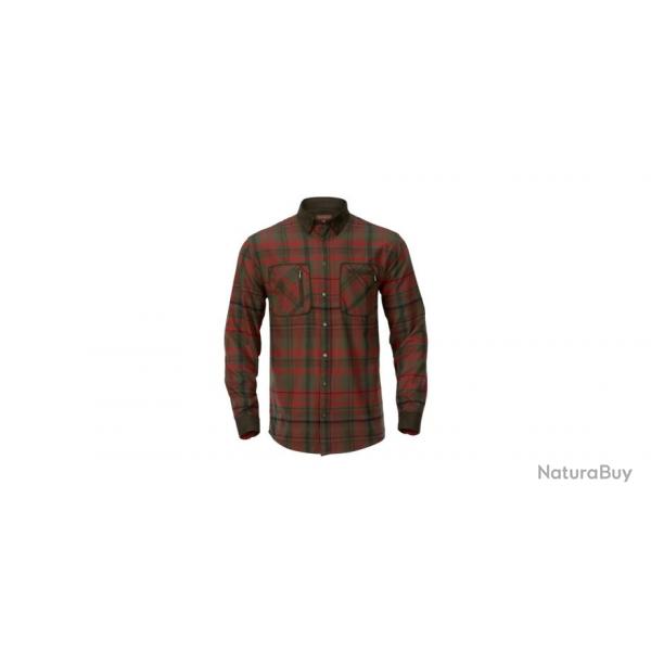 Chemise de chasse HARKILA Pajala Red Autumn Check