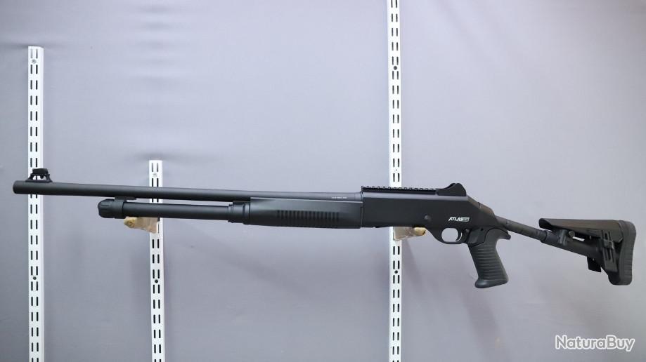 NEUF // Fusil à répétition manuelle Atlas Forces Mwond, 7+1 à canon lisse ;  12/76 bille acier - Fusils à pompe (9366847)