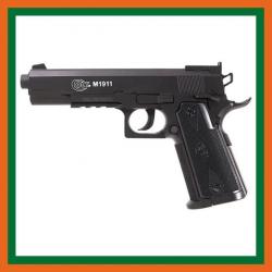 Pistolet Colt 1911M CO2 - 0,5 joule - Avec 5000 billets et 5 cartouches de CO2 - Malette - Chargeur