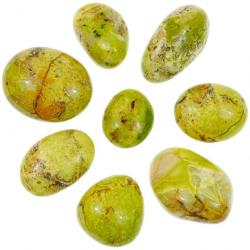 Galet d'opale verte - A l'unité 101 à 120 grammes