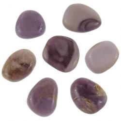Galet plat fluorite violette - A l'unité 21 à 30 grammes